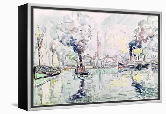 Cherbourg, 1931-Paul Signac-Framed Premier Image Canvas