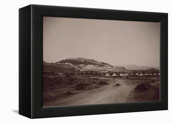 Cheren Fort in Eritrea in Today Ethiopia-null-Framed Premier Image Canvas