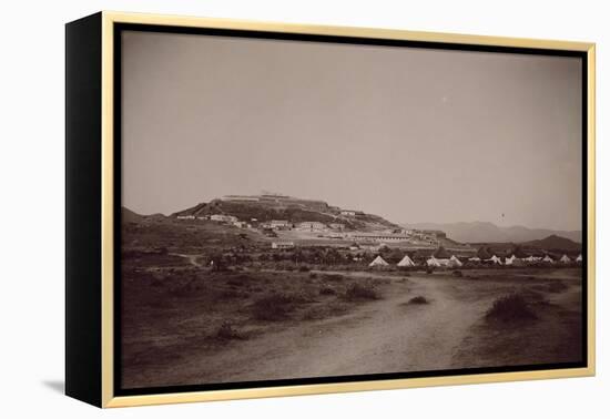 Cheren Fort in Eritrea in Today Ethiopia-null-Framed Premier Image Canvas