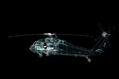 Helicopter Hologram. Military and Technology Concept-cherezoff-Photographic Print