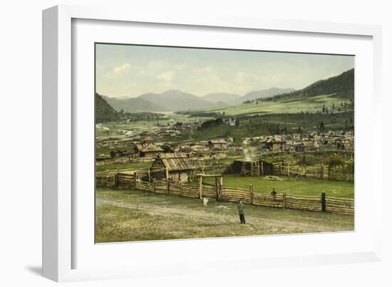 Cherga, Altai-Vasili Vasilievich Vereshchagin-Framed Giclee Print