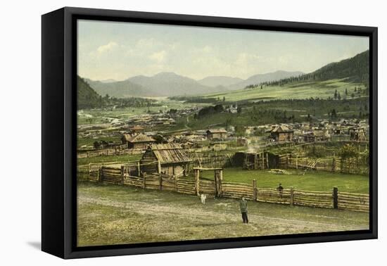Cherga, Altai-Vasili Vasilievich Vereshchagin-Framed Premier Image Canvas