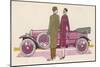 Cheri How Divinely Clever of You to Find a Renault That Goes So Tastefully with My Coat!-Jean Grangier-Mounted Art Print