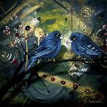 Bluebirds-Cherie Roe Dirksen-Giclee Print