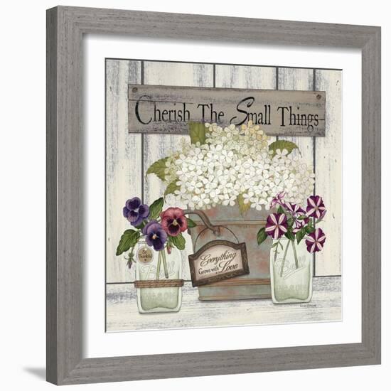 Cherish Flowers-Linda Spivey-Framed Art Print