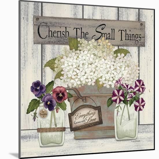 Cherish Flowers-Linda Spivey-Mounted Art Print