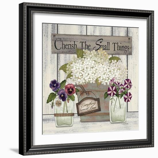 Cherish Flowers-Linda Spivey-Framed Art Print