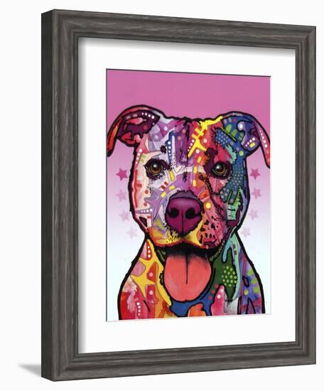 Cherish the Pitbull-Dean Russo-Framed Giclee Print