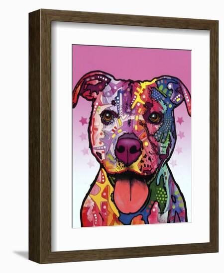 Cherish the Pitbull-Dean Russo-Framed Giclee Print