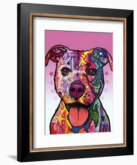 Cherish the Pitbull-Dean Russo-Framed Giclee Print