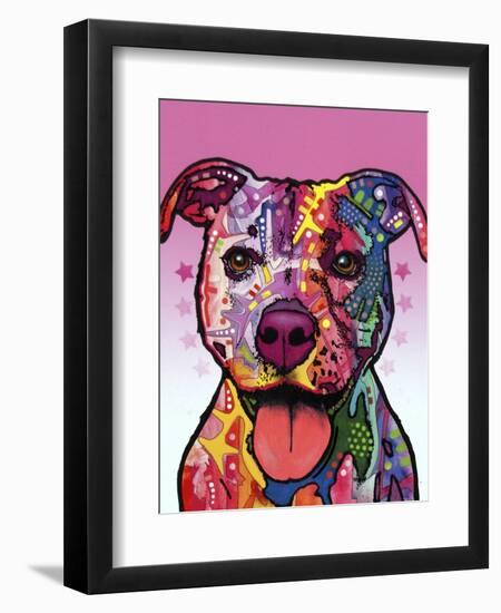 Cherish the Pitbull-Dean Russo-Framed Giclee Print