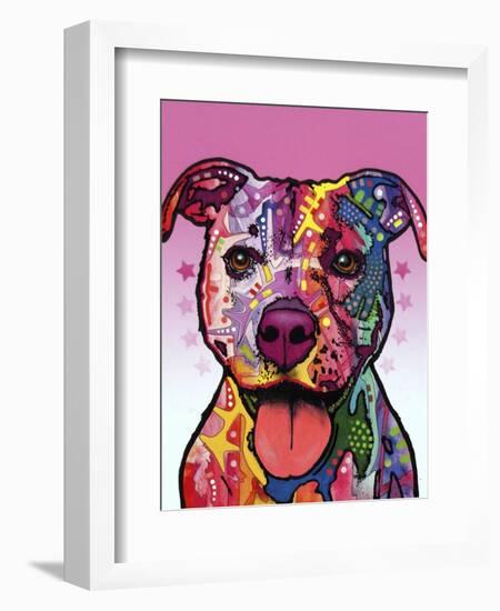 Cherish the Pitbull-Dean Russo-Framed Giclee Print