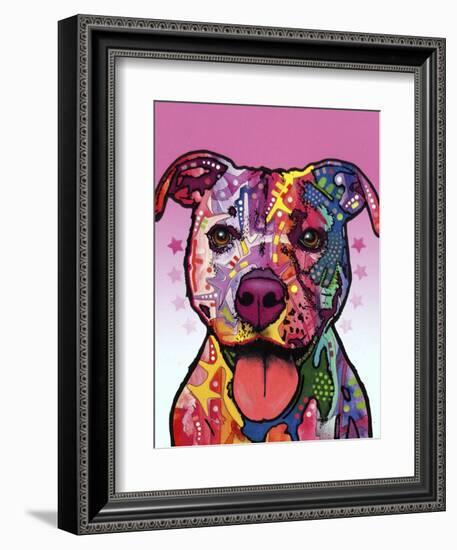 Cherish the Pitbull-Dean Russo-Framed Giclee Print