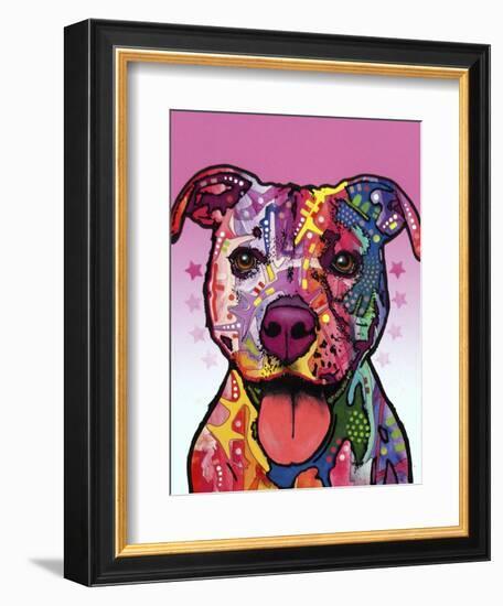 Cherish the Pitbull-Dean Russo-Framed Giclee Print