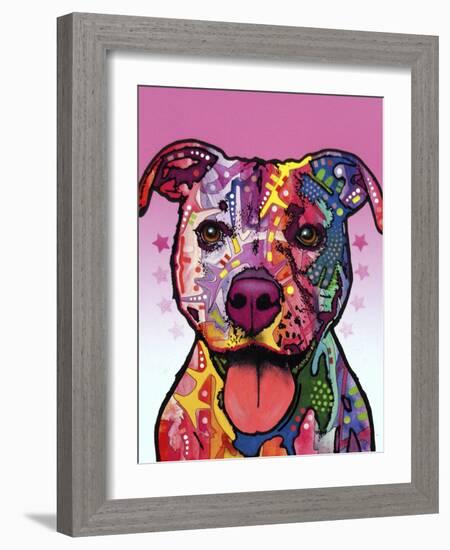 Cherish the Pitbull-Dean Russo-Framed Giclee Print