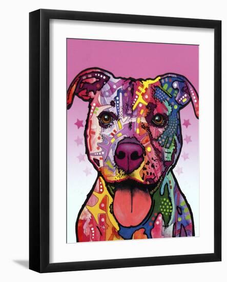 Cherish the Pitbull-Dean Russo-Framed Giclee Print