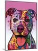 Cherish the Pitbull-Dean Russo-Mounted Giclee Print