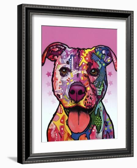 Cherish the Pitbull-Dean Russo-Framed Giclee Print