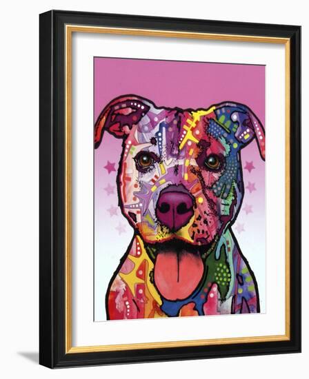 Cherish the Pitbull-Dean Russo-Framed Giclee Print