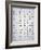 Cherokee Alphabet, Developed in 1821-null-Framed Giclee Print