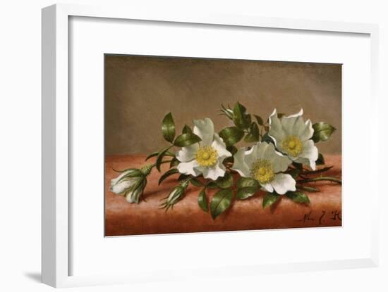 Cherokee Roses-Martin Johnson Heade-Framed Giclee Print