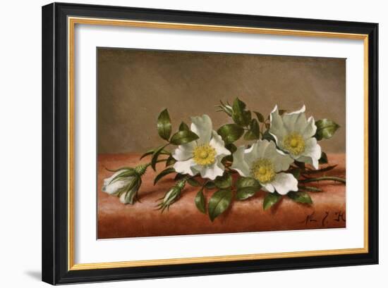 Cherokee Roses-Martin Johnson Heade-Framed Giclee Print