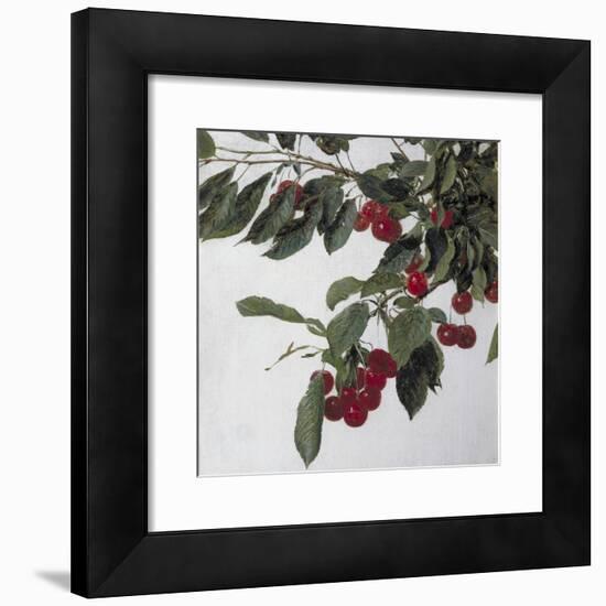 Cherries, c.1883-Henri Fantin-Latour-Framed Giclee Print