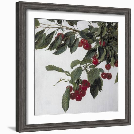 Cherries, c.1883-Henri Fantin-Latour-Framed Giclee Print