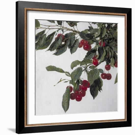 Cherries, c.1883-Henri Fantin-Latour-Framed Giclee Print