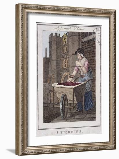 Cherries, Cries of London, 1804-William Marshall Craig-Framed Giclee Print