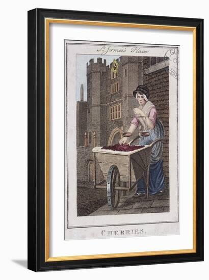 Cherries, Cries of London, 1804-William Marshall Craig-Framed Giclee Print