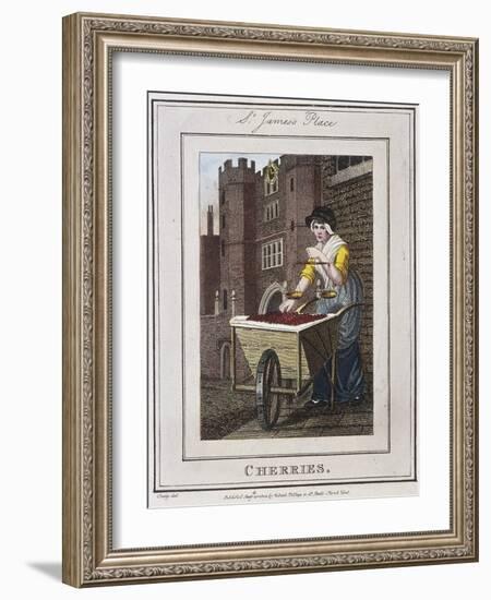 Cherries, Cries of London, 1804-William Marshall Craig-Framed Giclee Print