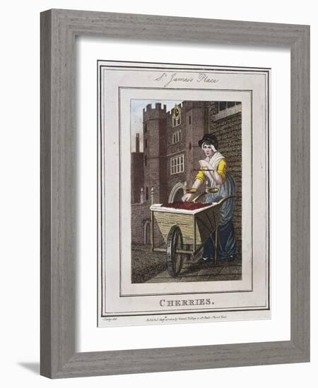 Cherries, Cries of London, 1804-William Marshall Craig-Framed Giclee Print