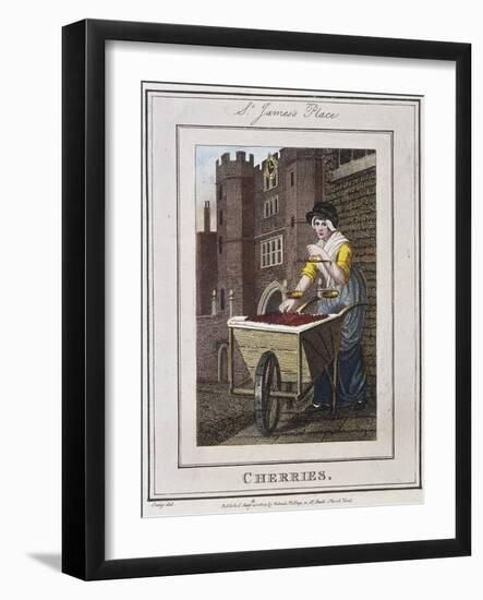 Cherries, Cries of London, 1804-William Marshall Craig-Framed Giclee Print