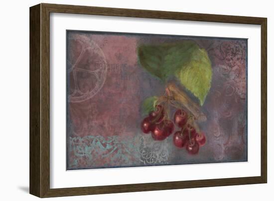 Cherries - Fruit Series-Cora Niele-Framed Giclee Print