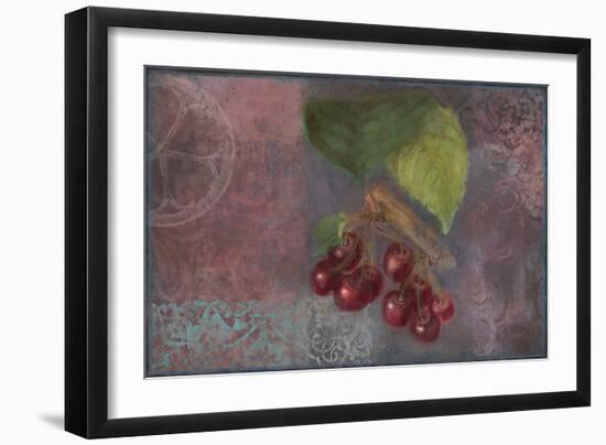 Cherries - Fruit Series-Cora Niele-Framed Giclee Print