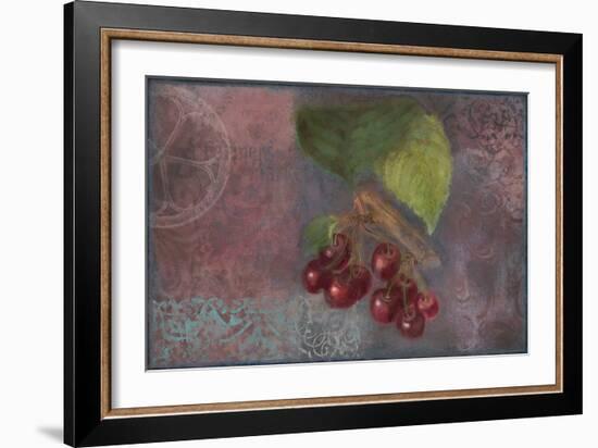 Cherries - Fruit Series-Cora Niele-Framed Giclee Print