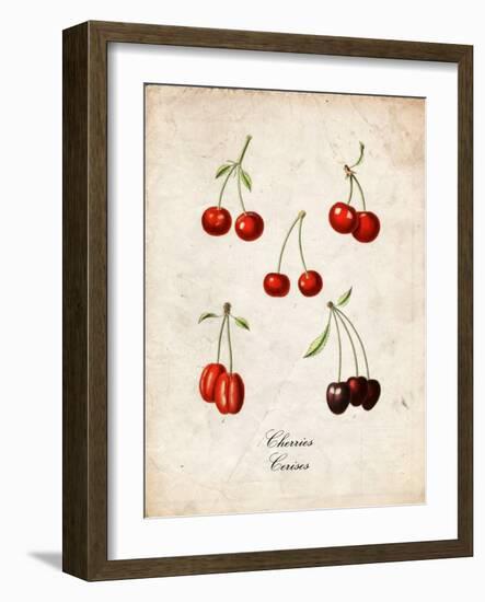 Cherries-null-Framed Art Print