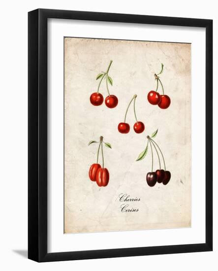 Cherries-null-Framed Art Print