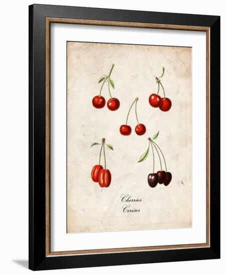 Cherries-null-Framed Art Print