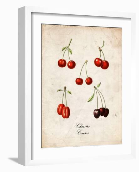 Cherries-null-Framed Art Print