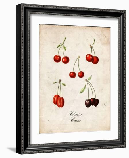 Cherries-null-Framed Art Print