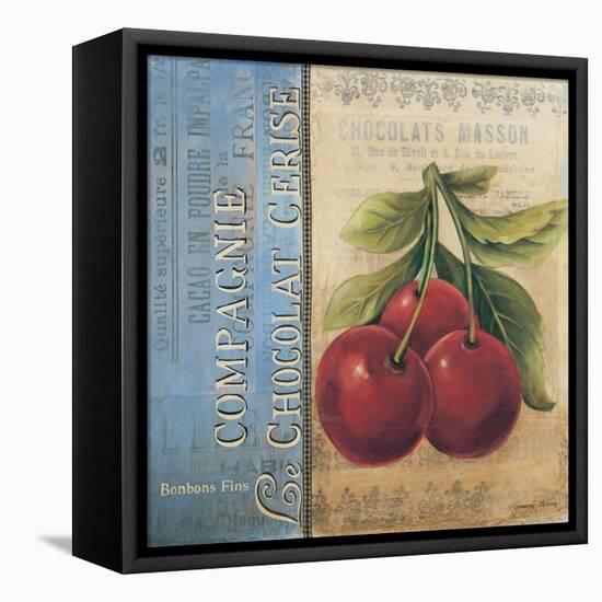 Cherries-Kimberly Poloson-Framed Stretched Canvas