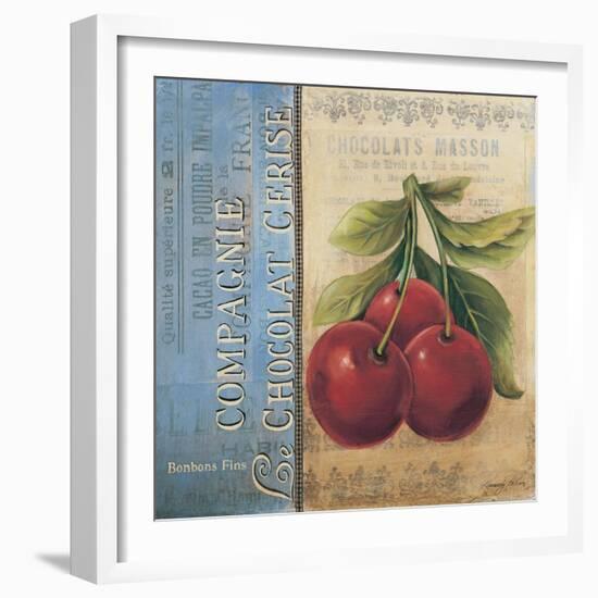 Cherries-Kimberly Poloson-Framed Art Print