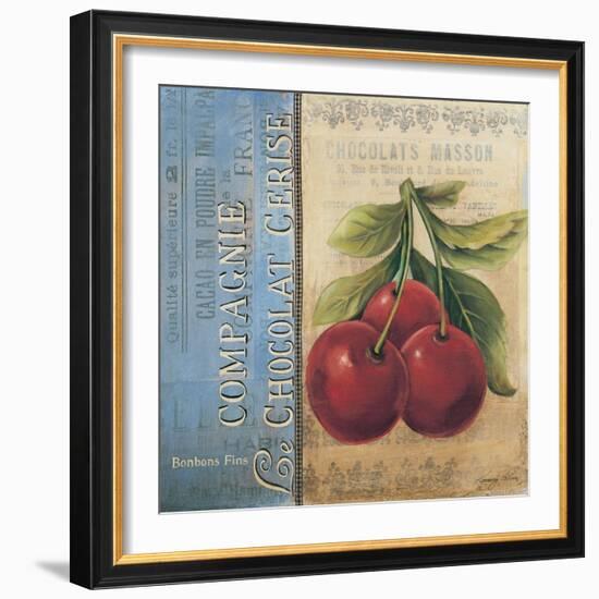 Cherries-Kimberly Poloson-Framed Art Print