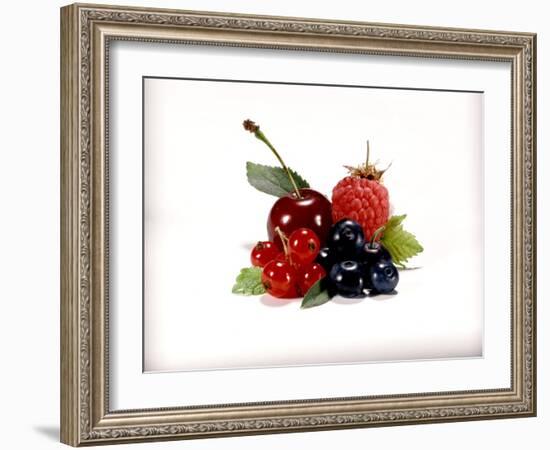 Cherry and Fresh Berries-Klaus Stemmler-Framed Photographic Print