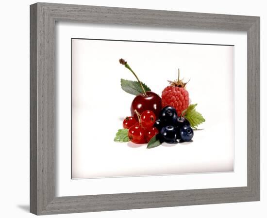 Cherry and Fresh Berries-Klaus Stemmler-Framed Photographic Print