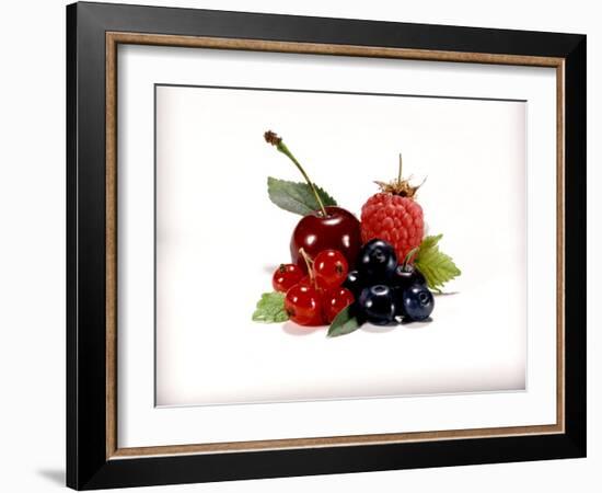 Cherry and Fresh Berries-Klaus Stemmler-Framed Photographic Print