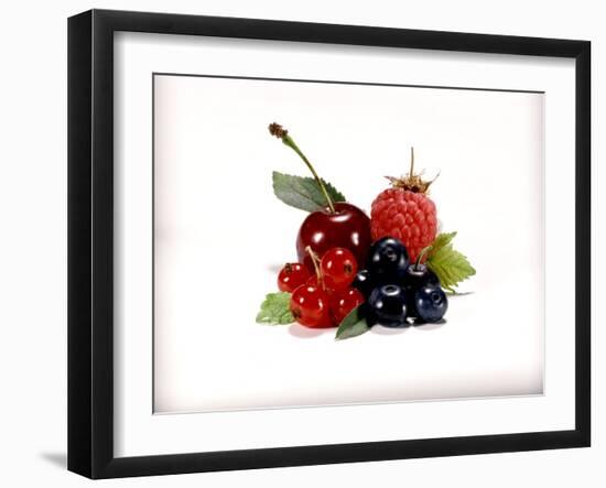 Cherry and Fresh Berries-Klaus Stemmler-Framed Photographic Print