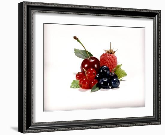 Cherry and Fresh Berries-Klaus Stemmler-Framed Photographic Print